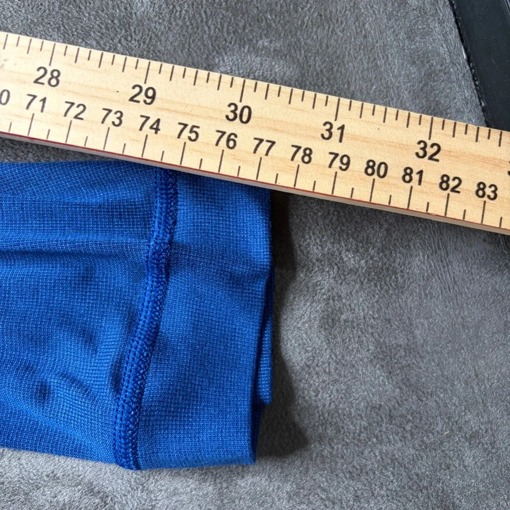Patagonia Capilene Midweight Base Layer Bottoms Mens Sz XL Blue Thermal Pants